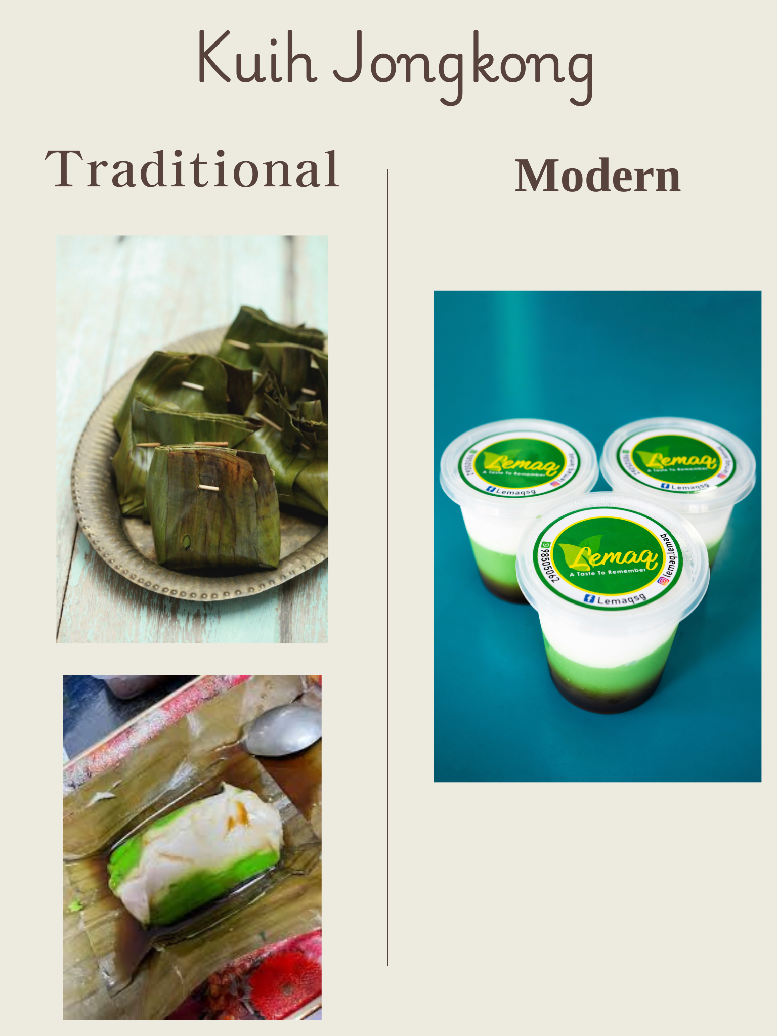Traditional and Modern Jongkong